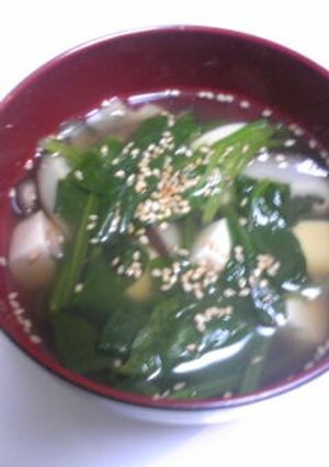 ☆ほうれん草の中華スープ☆-レシピのメイン写真