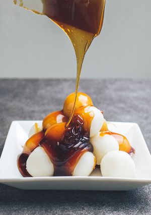 極上のみたらしあんで食べる団子キット-レシピのメイン写真