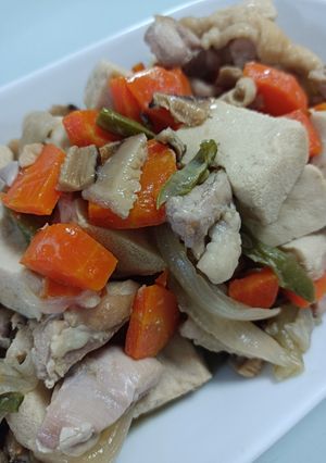 高野豆腐の煮もの-レシピのメイン写真