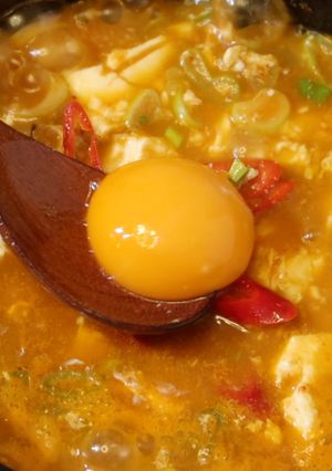 スンドゥブチゲ 作り方 / 純豆腐チゲ-レシピのメイン写真