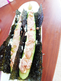 まるごときゅうり焼き海苔 つまみ-レシピのメイン写真