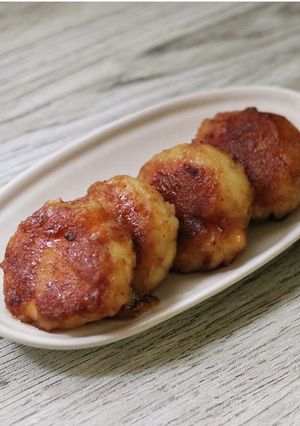 とろ〜りチーズ♪チーズ入りポテトもち-レシピのメイン写真