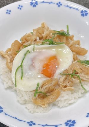 甘辛きつね☆温玉丼-レシピのメイン写真