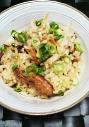 簡単サバ味噌缶で炊き込みご飯-レシピのメイン写真