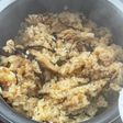 キノコと塩昆布の炊き込みご飯!