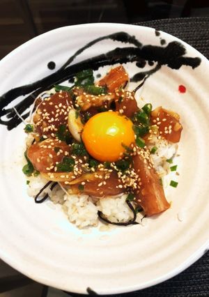 塩昆布マグロ丼-レシピのメイン写真