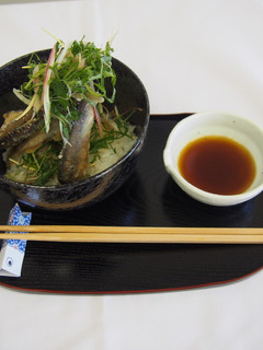 小鮎の唐揚げ丼-レシピのメイン写真