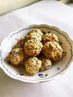 ごまクッキー 簡単混ぜて焼くだけ-レシピのメイン写真