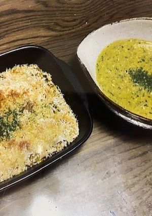 かぼちゃコロッケとポタージュ-レシピのメイン写真