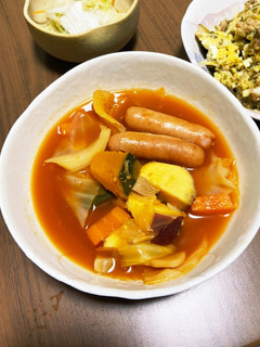 トマトポトフ・季節野菜で野菜スープ-レシピのメイン写真