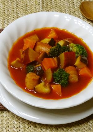 ころころトマトスープ-レシピのメイン写真