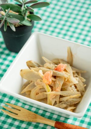 ごぼうサラダ【入院食⑤夕/冷副菜】-レシピのメイン写真
