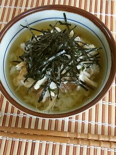 あじの干物茶漬け-レシピのメイン写真
