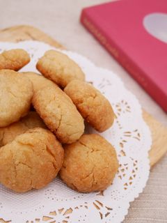 卵バター無しザクザク酒粕プレーンクッキー-レシピのメイン写真