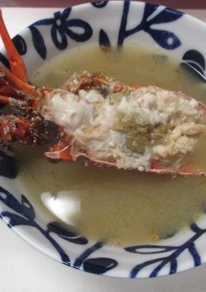 少し高級！伊勢海老のお味噌汁^^ｖ-レシピのメイン写真