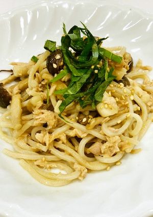 栄養◎　和風きのこパスタ１-レシピのメイン写真