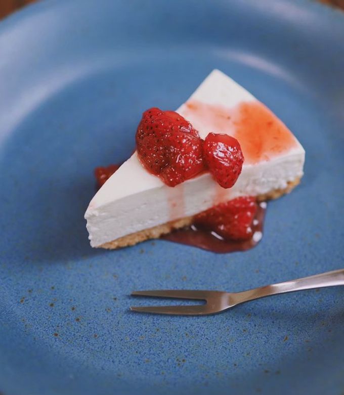 ゼラチン不使用】レアチーズケーキ by ろくキッチン 【クックパッド