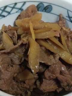 牛肉とごぼうのしぐれ煮-レシピのメイン写真