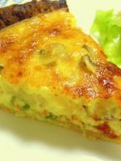 野菜たっぷりのキッシュ-レシピのメイン写真