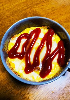 オートミールでオムライス-レシピのメイン写真