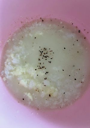 簡単！チーズがゆ-レシピのメイン写真