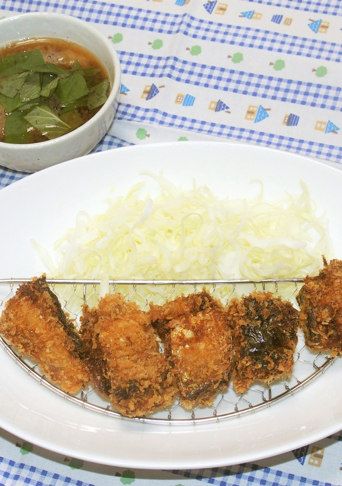 さばの梅はさみ揚げ-レシピのメイン写真