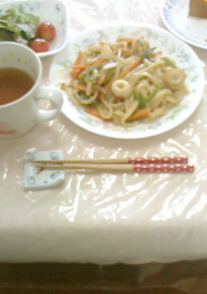 焼きうどん風のレシピ-レシピのメイン写真