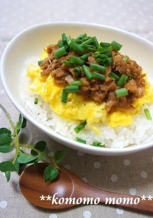 ♥ツナと玉子のそぼろ丼♥-レシピのメイン写真