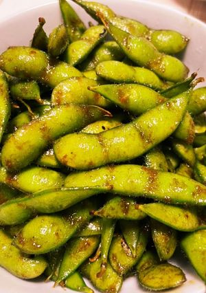 枝豆 クミン醤油炒め-レシピのメイン写真