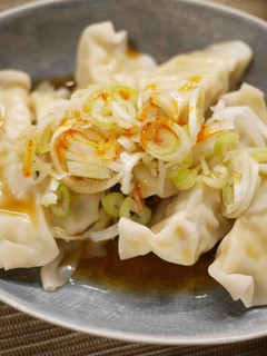 簡単・時短ねぎポン酢で低糖質餃子アレンジ-レシピのメイン写真