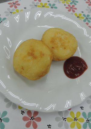 親子で作ろう!「米粉のもちもちポテト」-レシピのメイン写真