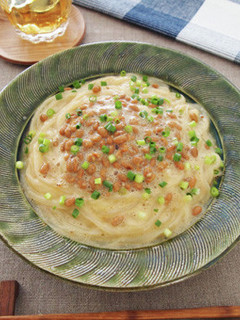ふわとろ納豆うどん-レシピのメイン写真
