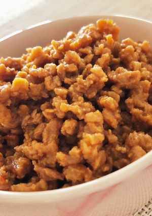 大豆ミートのピリ辛肉味噌-レシピのメイン写真