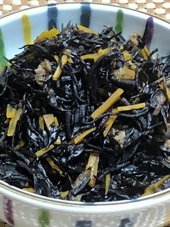 ズボラでしょうか?ひじきの煮物-レシピのメイン写真