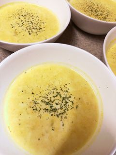 ズボラで簡単!かぼちゃのスープ♪-レシピのメイン写真