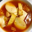 ダシダで作る♪簡単キムチスープ♡
