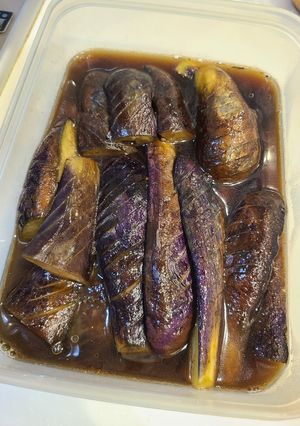 常備菜に。少し甘めのなすの煮浸し-レシピのメイン写真