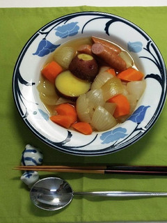 ぷちっと鍋を使った札幌黄のポトフ-レシピのメイン写真