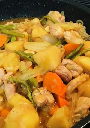 鶏肉で肉じゃが-レシピのメイン写真
