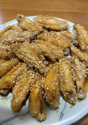 やみつき！手羽中唐揚げ甘辛だれ-レシピのメイン写真