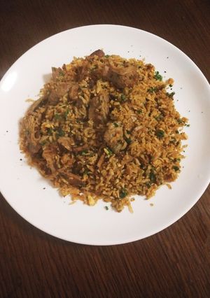簡単☆焼き肉チャーハン-レシピのメイン写真