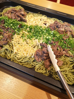 ホットプレートで瓦そば-レシピのメイン写真