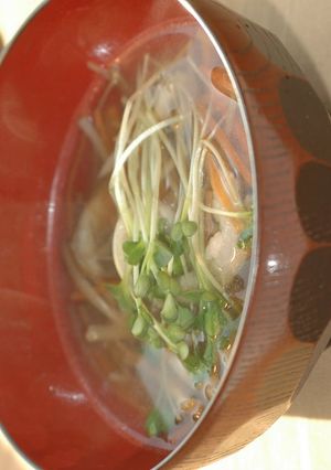 豚と牛蒡の沢煮椀-レシピのメイン写真