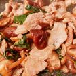 簡単*夏バテ対策!モロヘイヤと豚肉の炒め