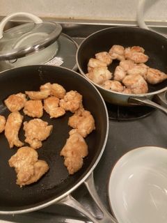 鶏胸肉の唐揚げもどき(手前)-レシピのメイン写真