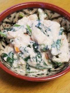 ふんわり美味しいほうれん草の白あえ-レシピのメイン写真