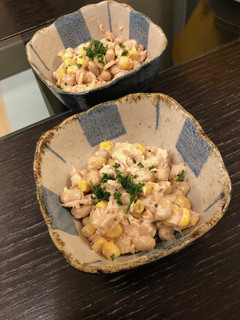 豆サラダ① 大豆のツナマヨあえ-レシピのメイン写真