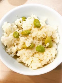 簡単、枝豆ご飯-レシピのメイン写真