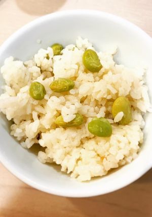 簡単、枝豆ご飯-レシピのメイン写真