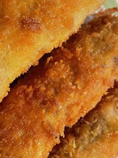お肉とちくわのチーズはさみフライ♪-レシピのメイン写真